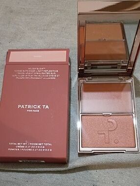 Patrick Ta Major Glow Highlighter Duo — Pink Rose